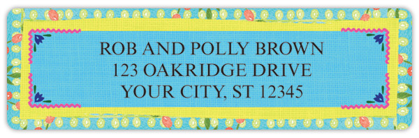 Fiesta Address Labels